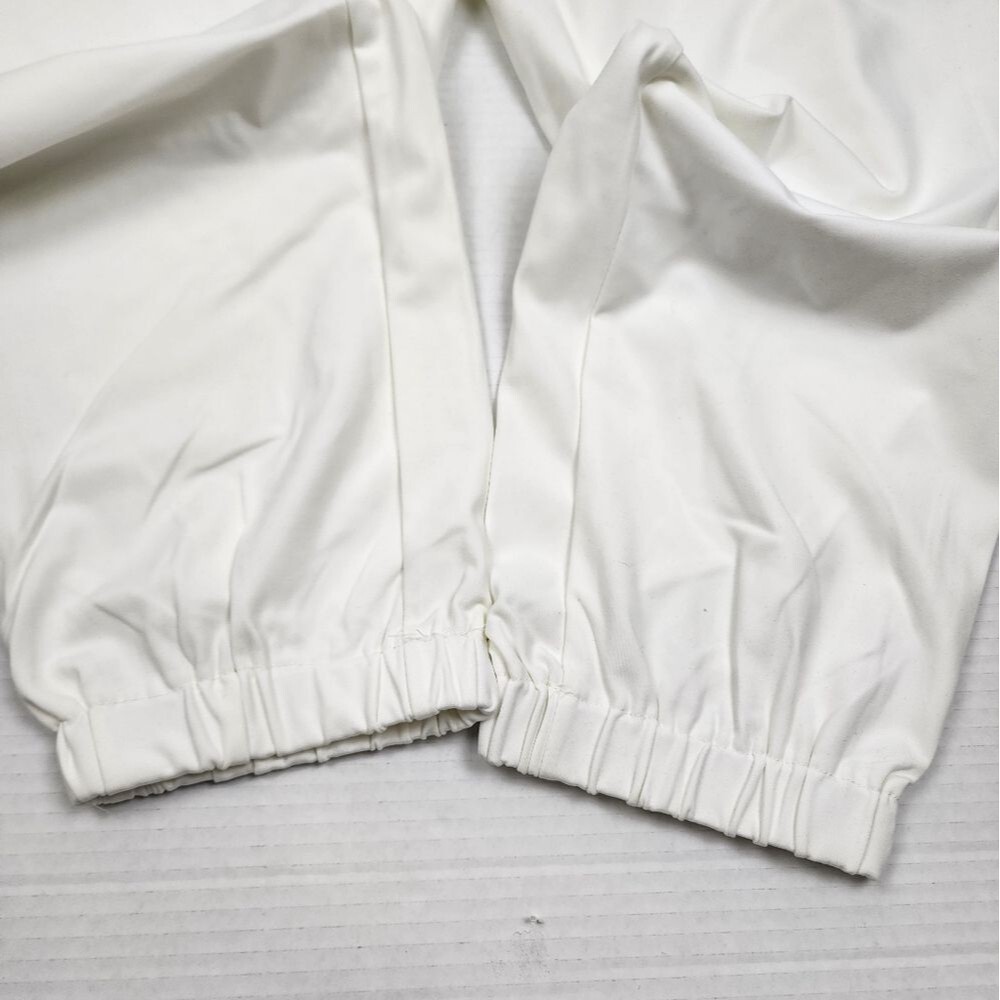 Nanette Lepore Play Ivory Cargo Joggers L NWT Soft Traveler Track Pants Neutral - Picture 12 of 15